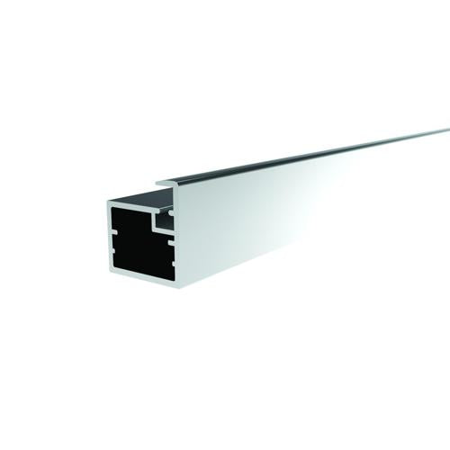 CAM KAPAK PROFİLİ L=6000 mm. -E6C310 AÇIK KAHVE ELOKSAL -T6-F22 -6463 — Kapak Profili