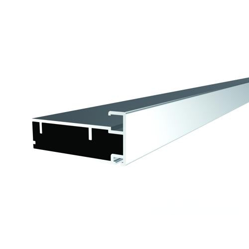 GENİŞ ÇERÇEVE PROFİLİ L=6000 mm. -E3C000 -T6-F22 -6463 — Kapak Profili