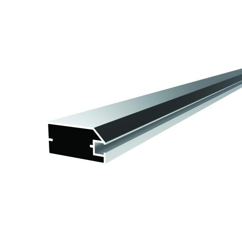 YENİ TİP ÇERÇEVE PROFİLİ L=6000 mm. -E3C000 (P07) PARLAK BEYAZ ELOKSAL -T6-F22 -6463 — Kapak Profili