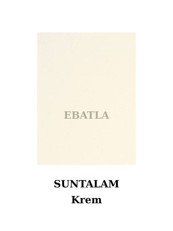 Özel ölçü Suntalam Ebatlama