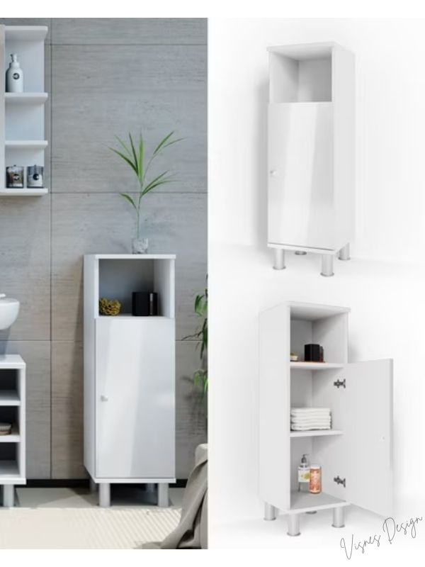 Dekoratif Banyo Dolabı | Çok Amaçlı Dolap | Mutfak Banyo Kiler Dolabı