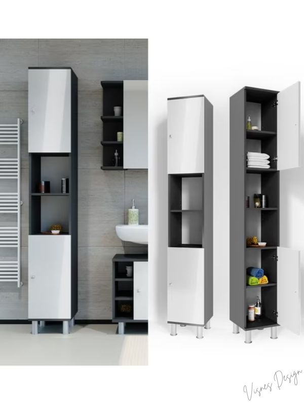 Uzun Banyo Dolabı | Çok Amaçlı Dolap | Mutfak Banyo Kiler