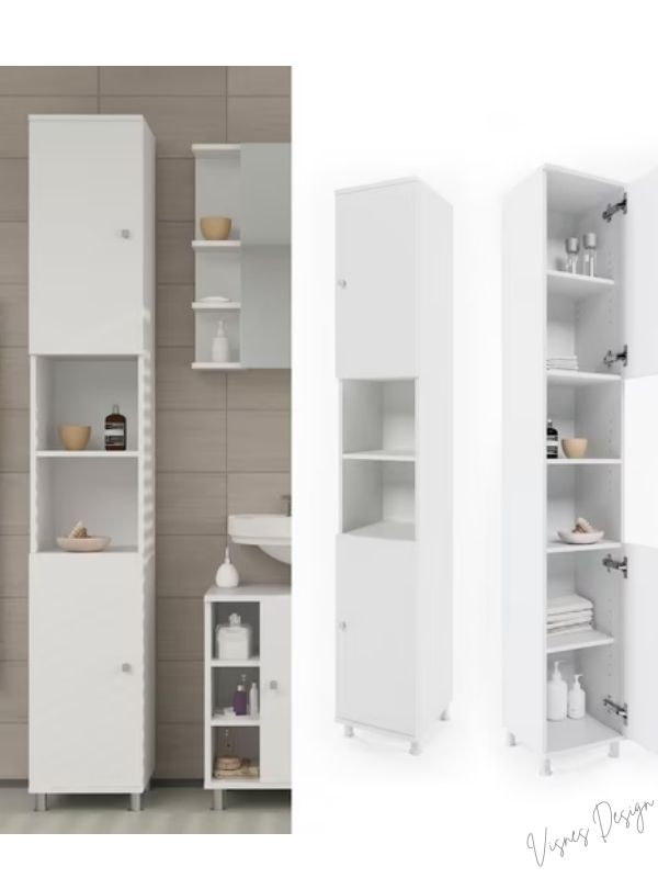 Uzun Banyo Dolabı | Çok Amaçlı Dolap | Mutfak Banyo Kiler
