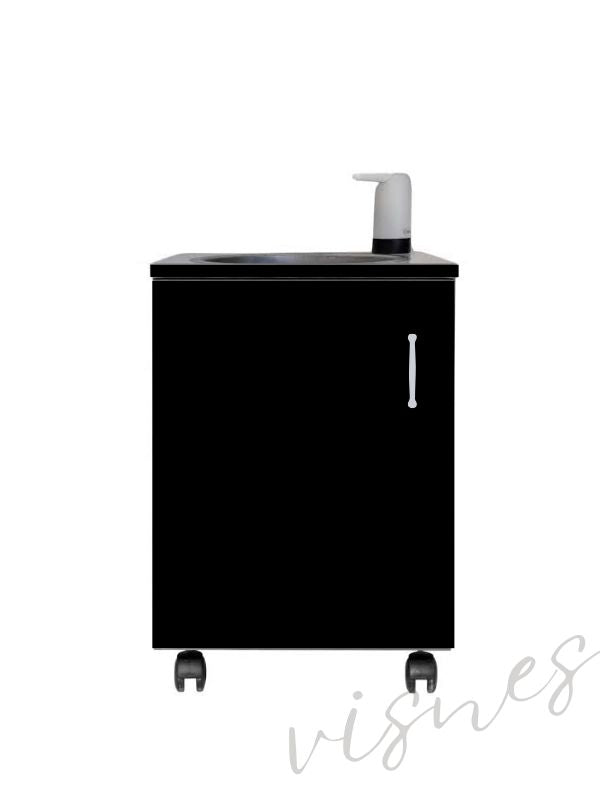 Mobil Seyyar Lavabo Ünitesi Fizyoterapist Yeni Yönetmeliğe Uygun Şarjlı Model