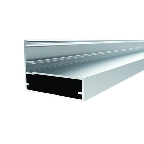 7325 PROFİLİN KULPLU MODELİ L=6000 mm. -E3C000 (P07) PARLAK BEYAZ ELOKSAL -T5-F22 -6463 — Kapak Profili