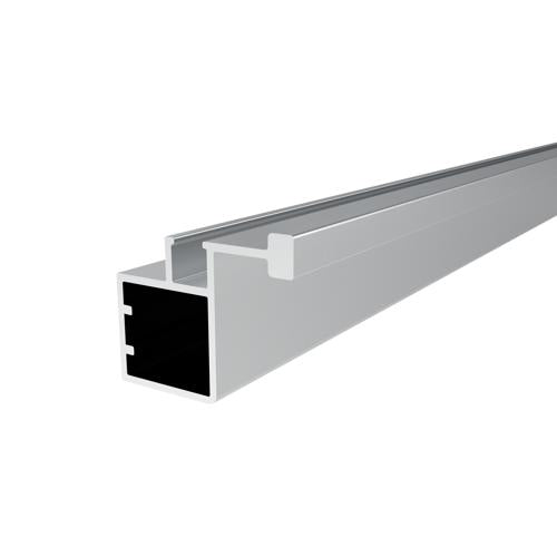 12861 GİZLİ CAM KAPAK PROFİLİNİN KULBU L=4600 mm. -PRES MAT -T6-F22 -6063 — Kapak Profili