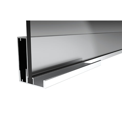 ÇERÇEVE KAPAK ENTEGRE KULP PROFİLİ L=6000 mm. -E3C000 (P07) PARLAK BEYAZ ELOKSAL -T6-F22 -6463 — Kapak Profili