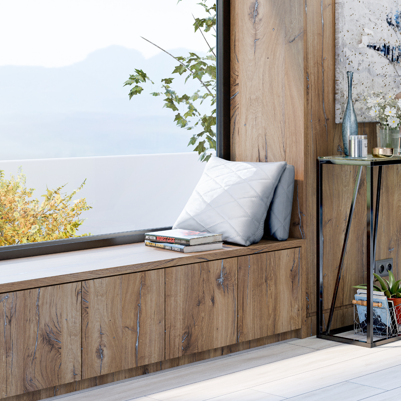 Çamsan Entegre FG-113 Lantana MDF Lam panel rengi