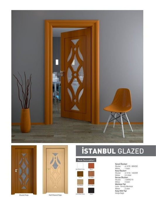 Oda Kapısı İç Mekan Panel Kapı İstanbul Serisi