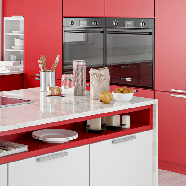 Çamsan Entegre KIRMIZI Kırmızı MDF Lam panel rengi