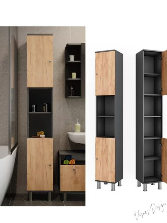 Uzun Banyo Dolabı | Çok Amaçlı Dolap | Mutfak Banyo Kiler