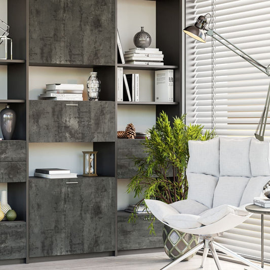 Çamsan Entegre KOYU-LOFT Koyu Loft MDF Lam panel rengi
