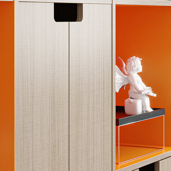 Çamsan Entegre PORTAKAL Portakal MDF Lam panel rengi