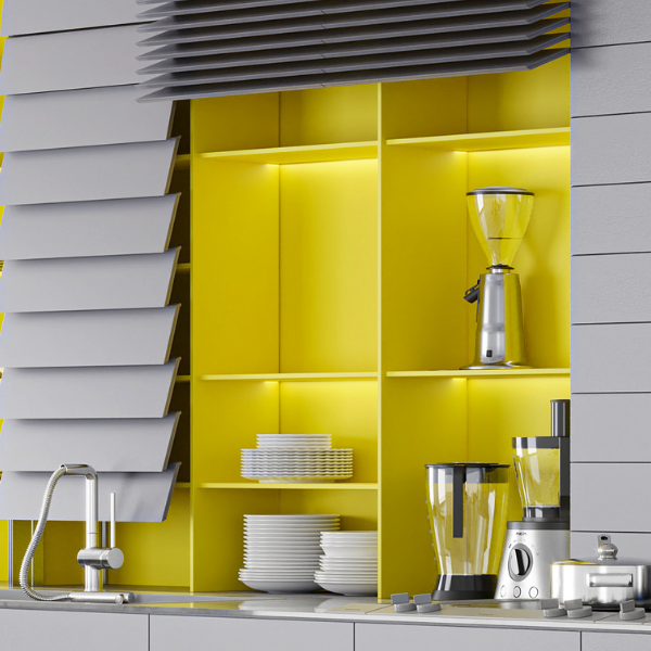 Çamsan Entegre SARI Sarı MDF Lam panel rengi