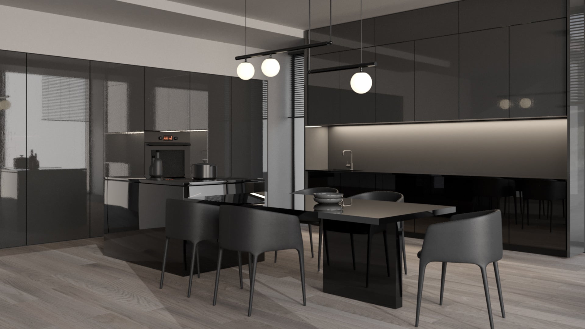 Yıldız Entegre High Gloss Siyah